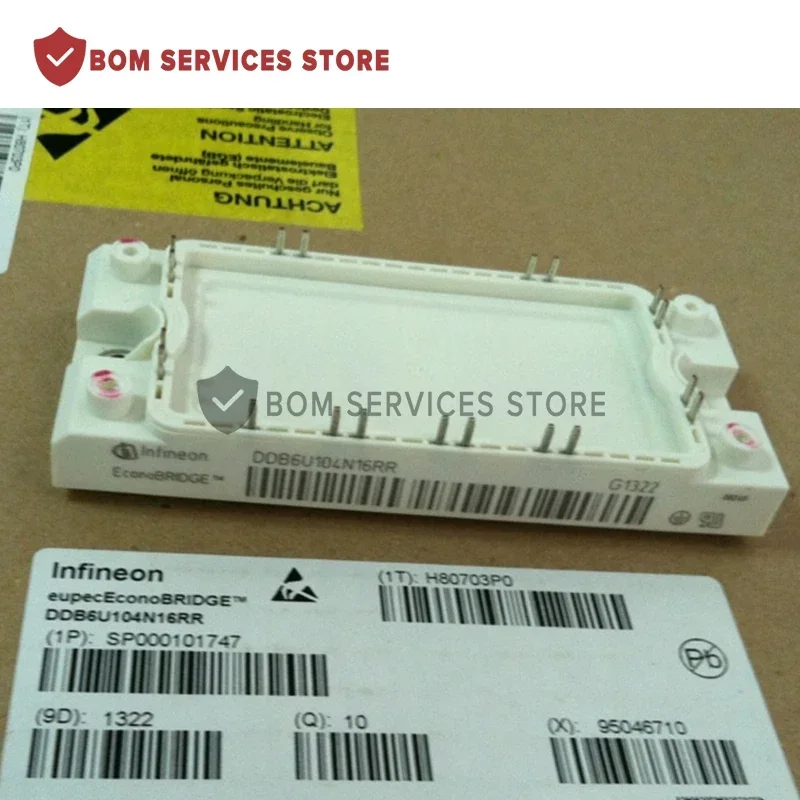 DDB6U134N16RR, DDB6U104N16RR, 새로운 오리지널 모듈