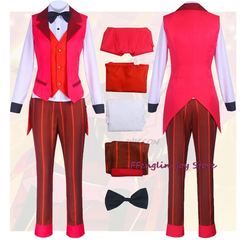 

Hazbin Cosplay Hotel Elizabath Costume Suit Uniform Outfit Halloween Carnival Costumes Jacket Outfit Halloween Carnival Costume