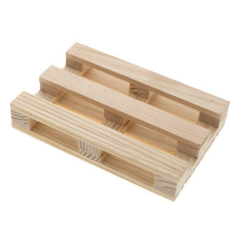 6PCS 120X80mm Wooden Pallet Decoration For 1/10 RC Crawler Car Axial SCX10 90046 Traxxas TRX4 Redcat Tamiya MST