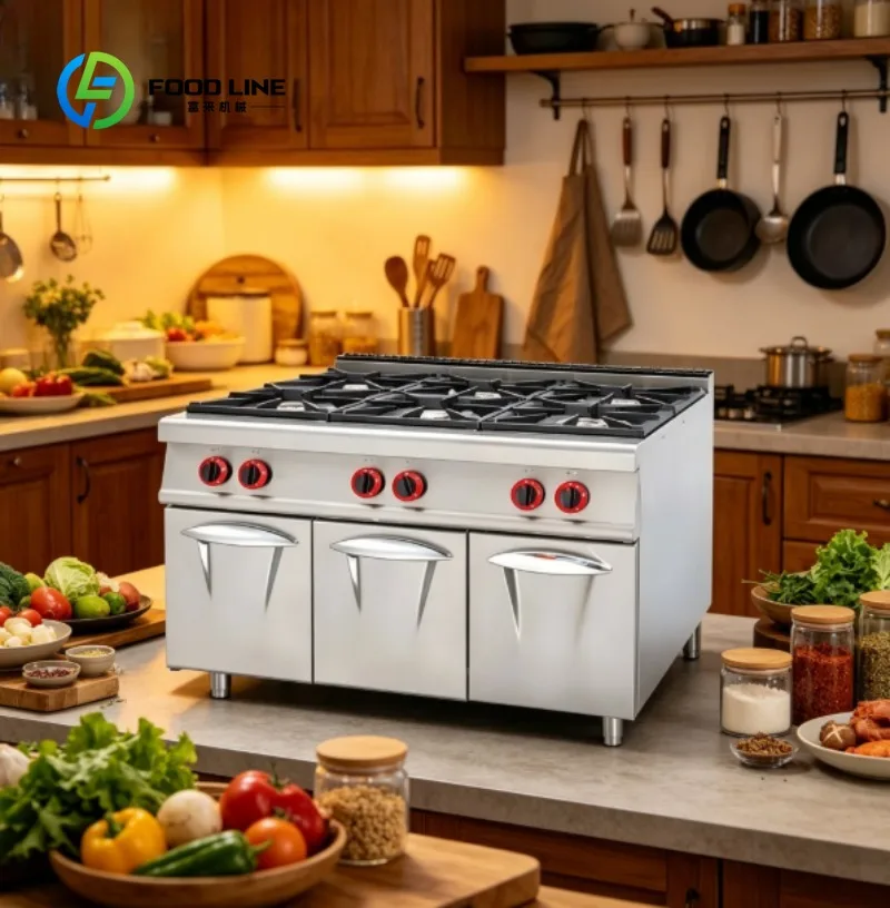 

Single Burner Wok Stove Kitchen Equipment High Flame Output for Chinese Cooking Stir Fry Range with Stable Base