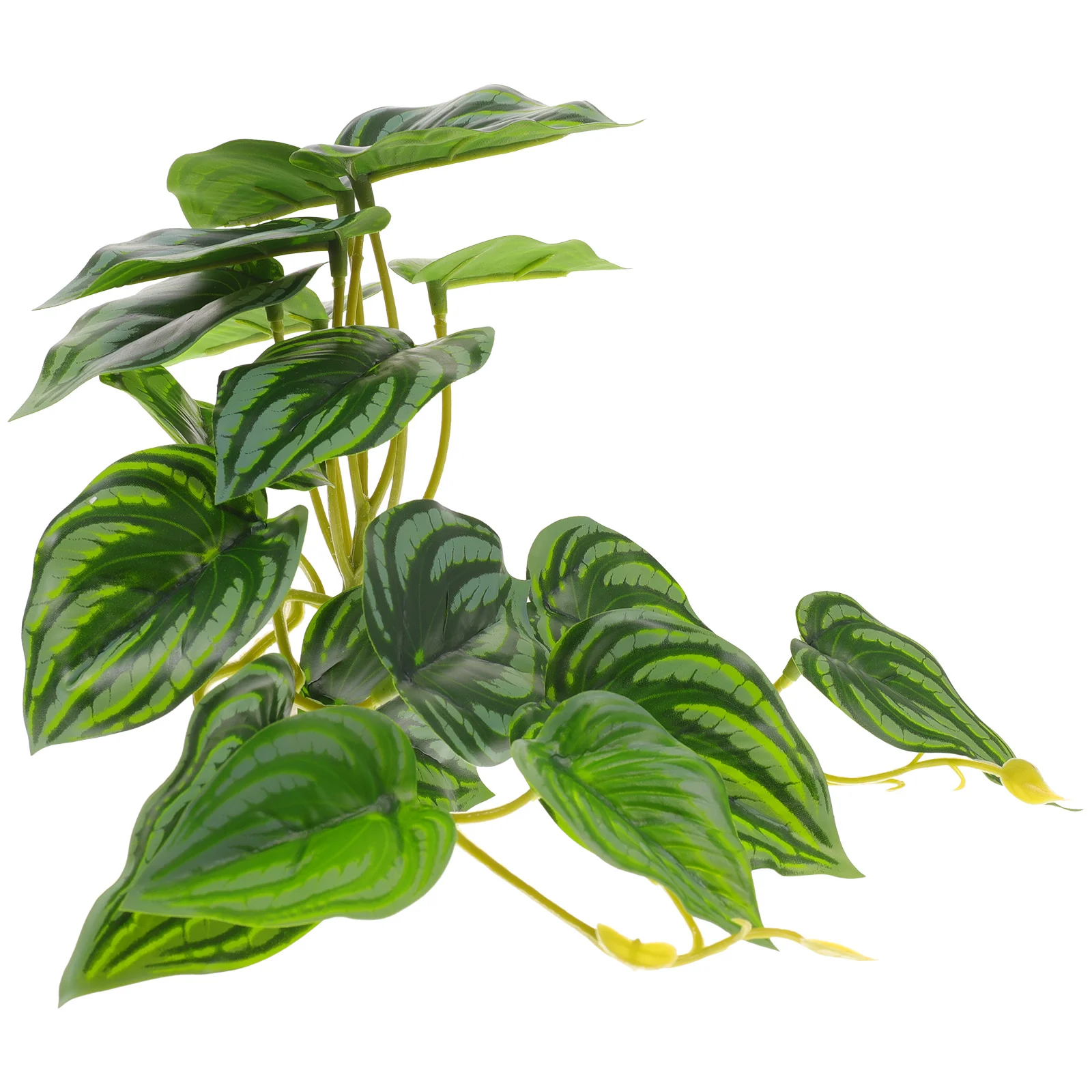 

Reptile Tank Plant Fake Plant Decor Reptile Plants Ornament Long Lasting Use Easy to Attach Vivid Aquarium Landscaping