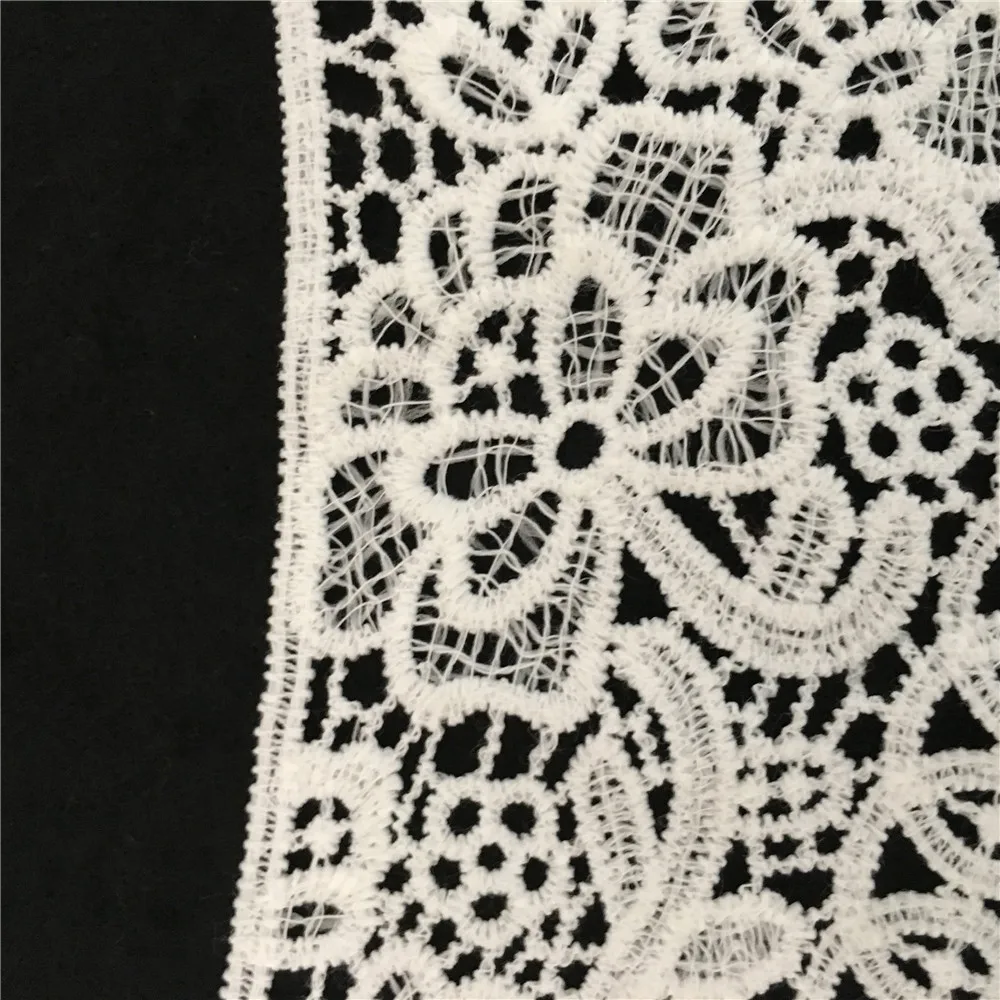 White exquisite lace decorative flowers sewing ladies fake collar embroidery garment fabric with DIY supplies accessories