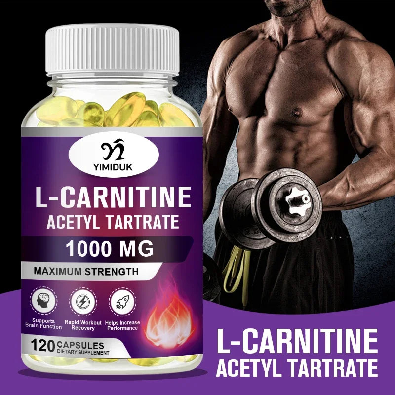 Acetyl L-Carnitine - High Potency Supports Natural Energy Production, Sports Nutrition, Supports Memory and Concentration