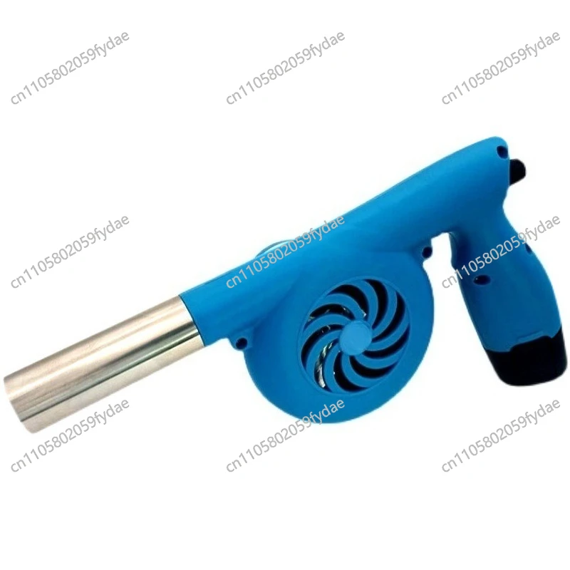 Electric Charging Lithium Battery Outdoor Barbecue Camping Blower 12v DC Portable Smoked Rat Small Steel Cannon Blower