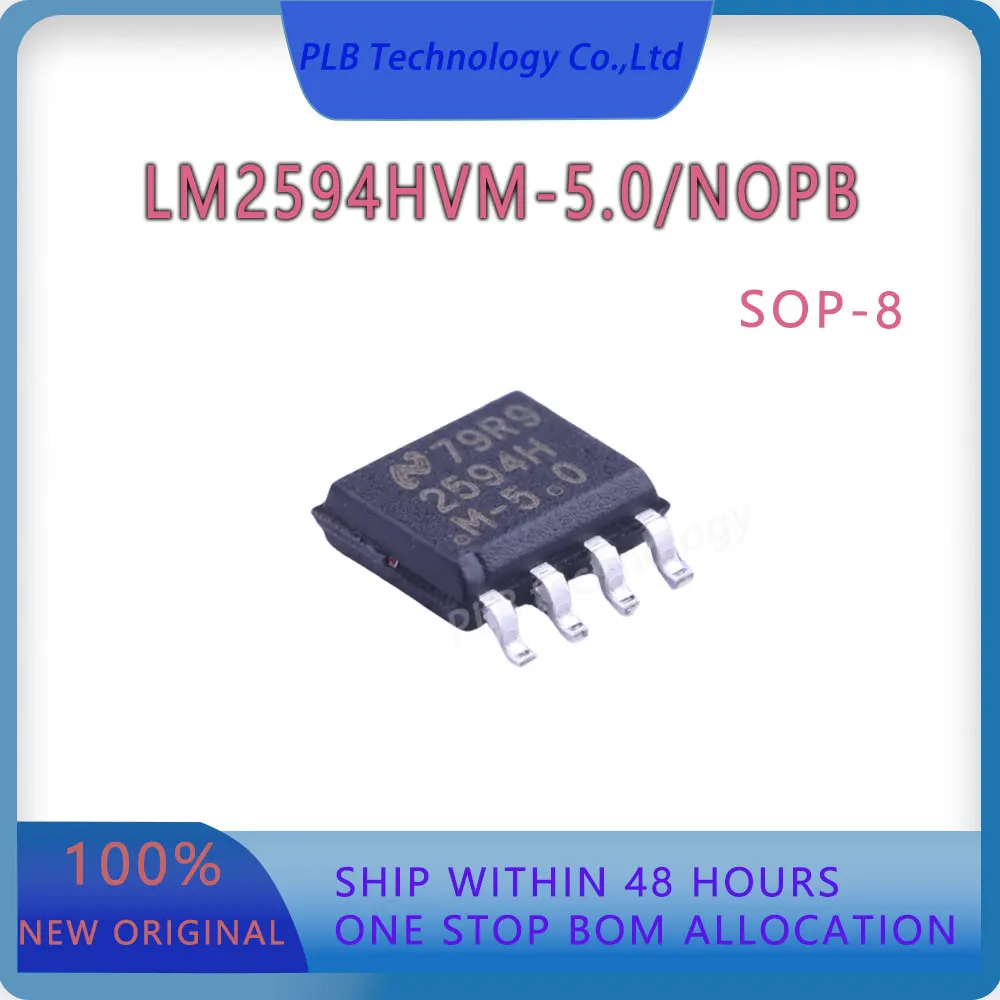 LM2594 Integrated circuit LM2594HV-5.0 LM2594HVMX-3.3 LM2594HV-ADJ Switching Voltage Regulators SOP-8 Electronics