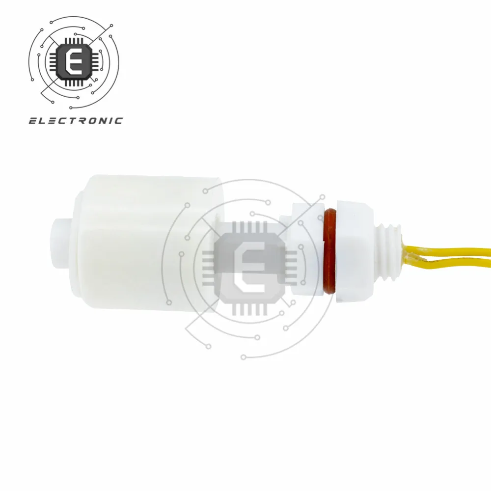 Normally Closed Low Pressure Float Switch Mini PP P45 Tank Pool Water Liquid Level Sensor Vertical Float Switches