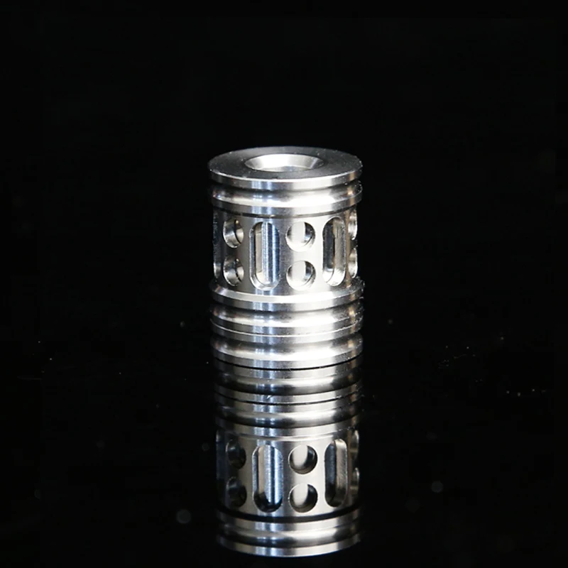 Colonne romaine en acier inoxydable, pendentif EDC, bijoux, porte-clés, accessoire de bricolage, Spinner en métal, jouet Fidget tdah, Bracelet cadeau pour hommes