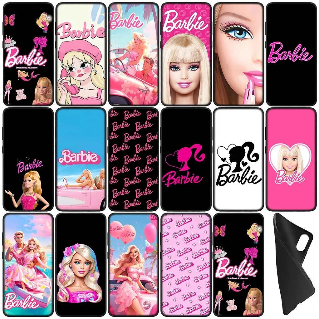 Princess Pink Barbies Cover Phone Case for Samsung Galaxy A13 A71 A21S A22 A73 A42 A02 A11 A70 A72 A03 Flexible Coque