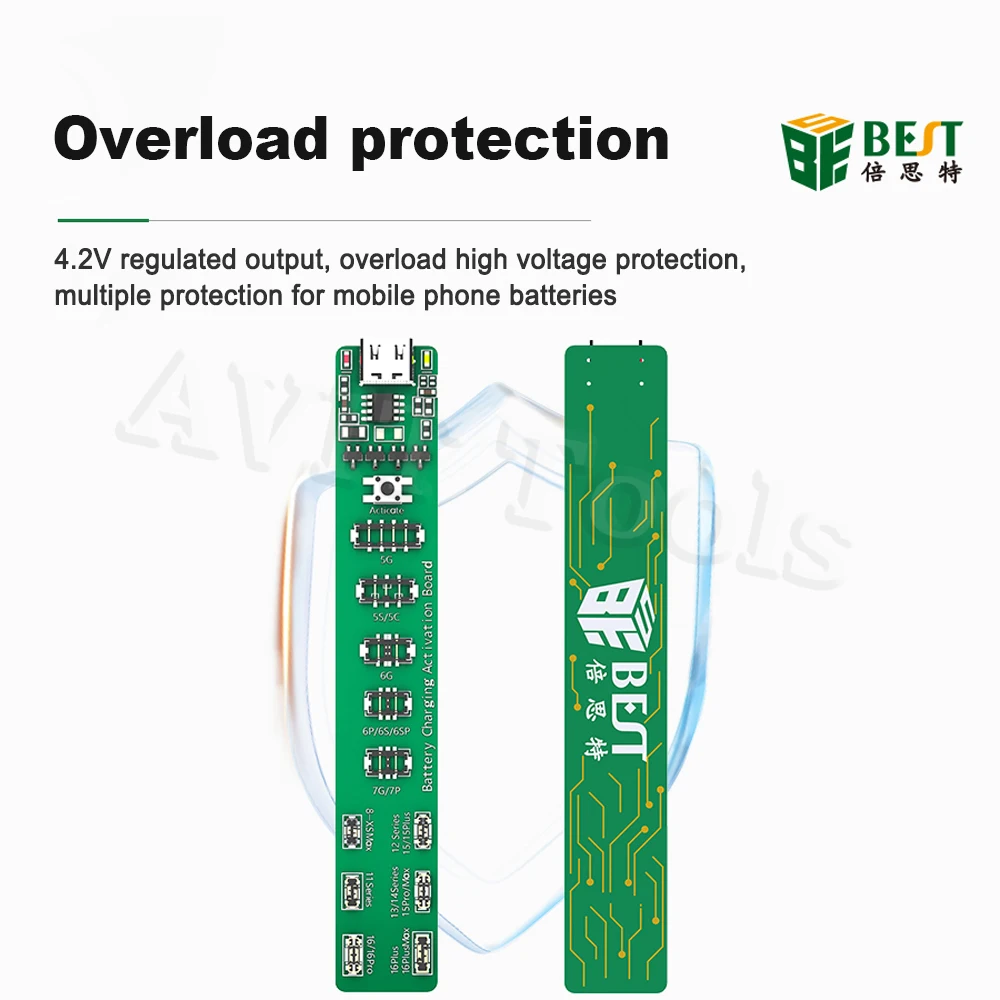Meilleure BST-J4 PD Charge rapide Non perfecBattery Charging Security ation Petite carte pour iPhone 5-16PROMAX Réparation d'activation rapide