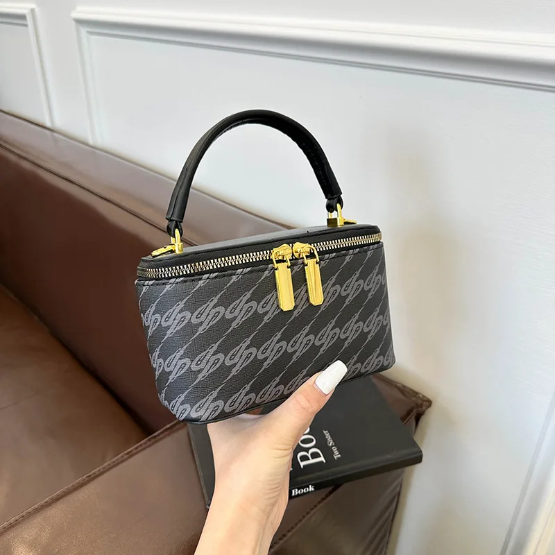 

2025 New! French Mini Triumphal Arch Box Bag - Patterned, Versatile Handheld & Crossbody