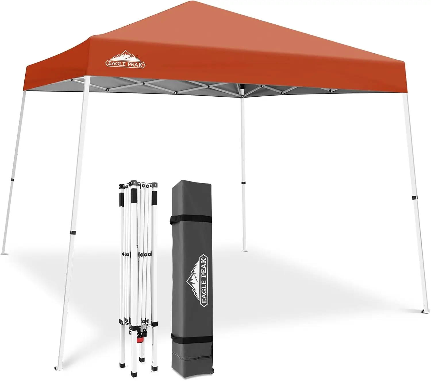 

10x10 Slant Leg Pop-up Canopy Tent Easy One Person Setup Instant Outdoor Beach Canopy Folding Portable Sports Shelter 10x10 B