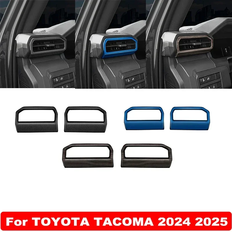 

For TOYOTA TACOMA 2024 2025 ABS Front Left Right Air Condition Outet Cover Side AC Vent Cover Accessories