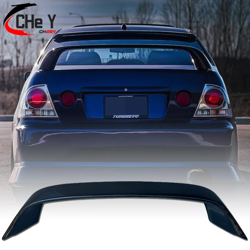 For Lexus ALTEZZA IS200 IS300 1998-2006 High Quality Forged Carbon Fiber Unpainted FRP Spoiler Trunk Boot Wing GT Spoiler