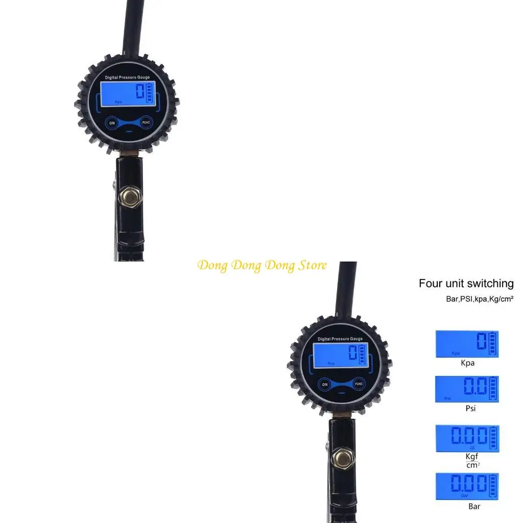 

Car Digital Tire Infator с давлением двойной для головного воздушного патрона 32 см 12 дюймов ч.