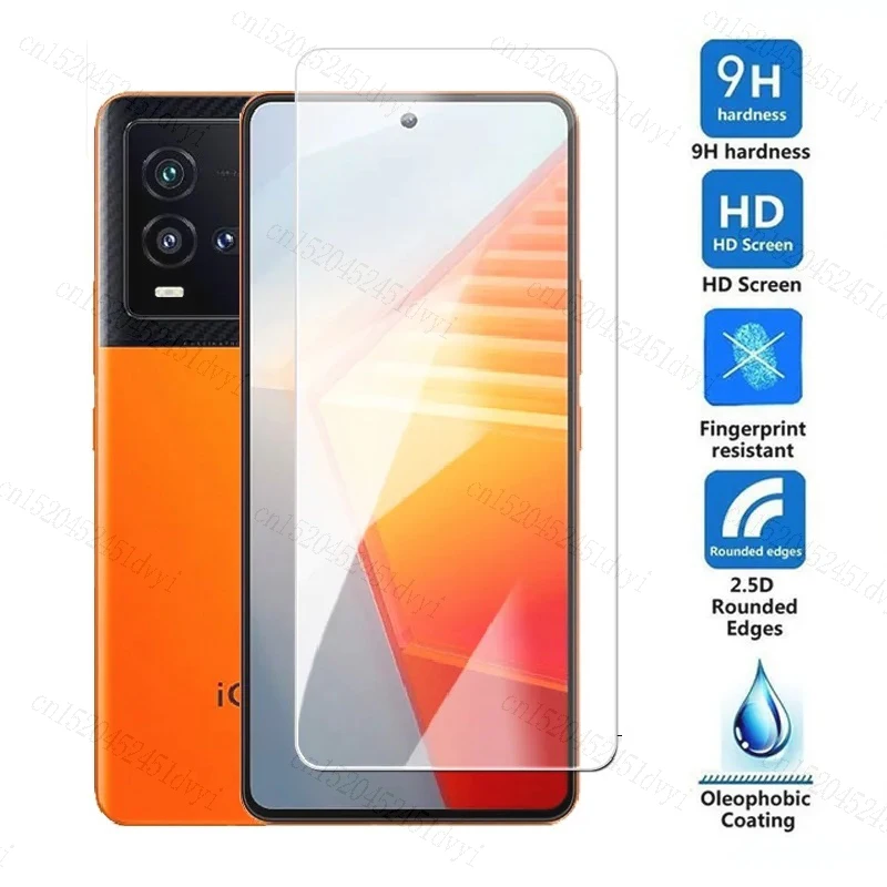 Tempered Glass For Vivo iQOO 11S Neo 7 Pro 8 iQOO7 iQOO9 Neo8 9 SE 9T 6 Neo7 Z6X 5 5S Z6 44W Lite 5G Screen Protector Cover Film