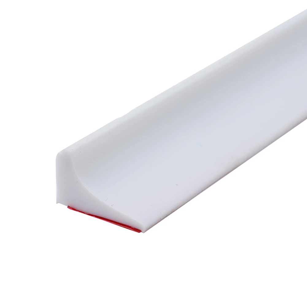 Bathroom Retention Water Barrier Strip Dry &Wet Separation Silicone Seal Strip Acrylic Waterproof Adhesive Bathroom Kitchen Tool