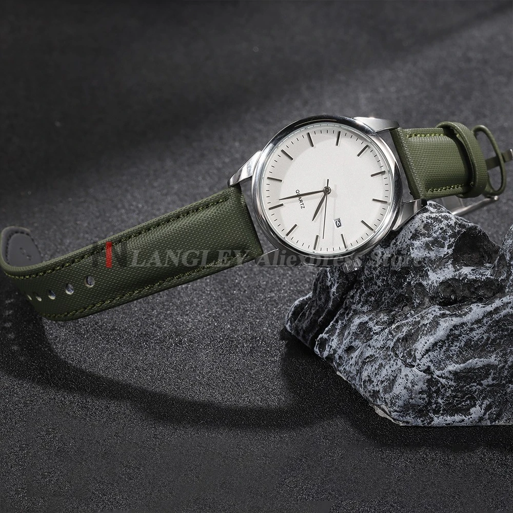 Correa de nailon para reloj Omega, Seiko, Blancpain, Divers, resistente al agua, de liberación rápida, 18mm, 20mm y 22mm