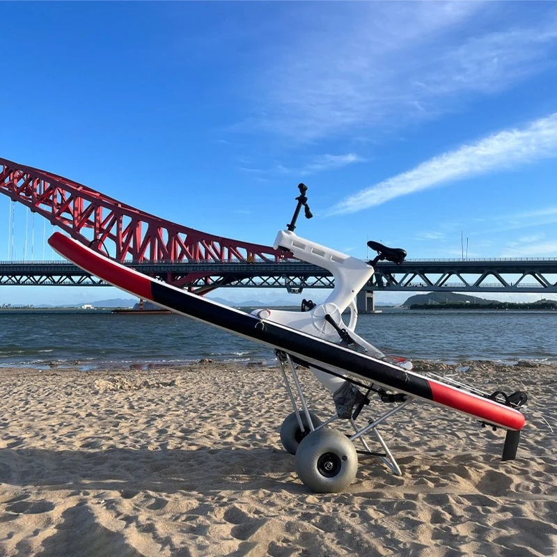 Aufblasbares Kajak-Driftboot mit Anhänger