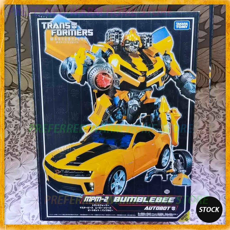 In Stock Originate TAKARA TOMY MPM02 Bumblebee Model Toys MASTERPIECE MOVIE SERIES Transformers:Revenge of the Fallen