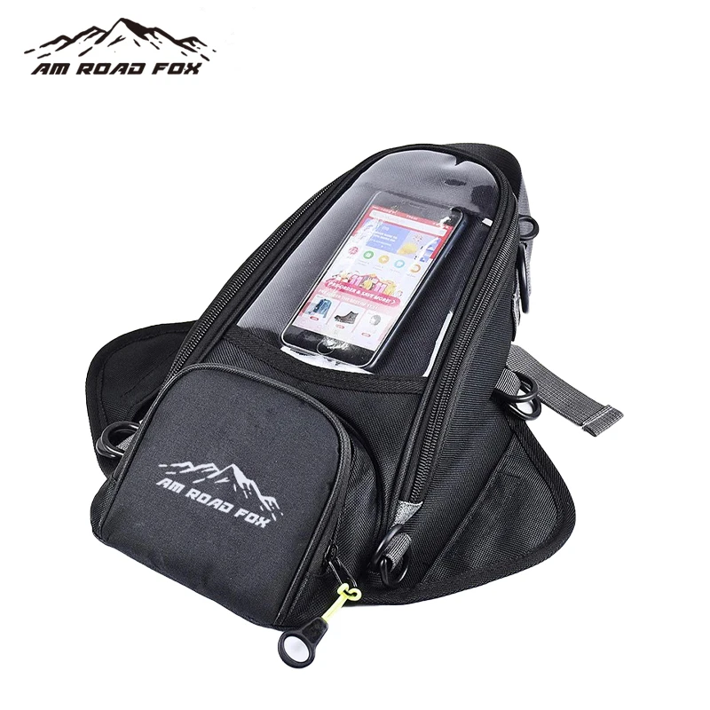 New Motorcycle Fuel Bag Mobile Phone Navigation Tank Multifunctional Small Oil Reservoit Package