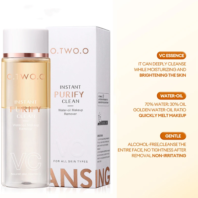 A dual-phase makeup remover that gently removes and quickly melts away makeup for normal to sensitive skin.