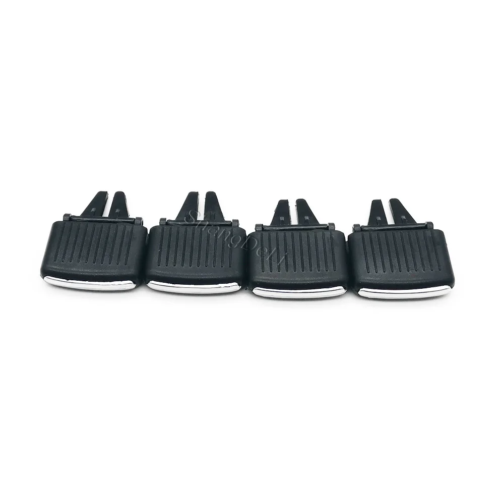 4er-Set passend für Golf 5 Jetta MK5 Auto Lüftungsgitter-Einstellhebel Armaturenbrett A/C Lüftungsauslass-Clip-Tab – Detail 4