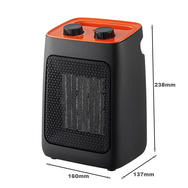 1500W Fast Heating Home Room Ajustable Thermostat Portable Ceramic Space Heater Fan