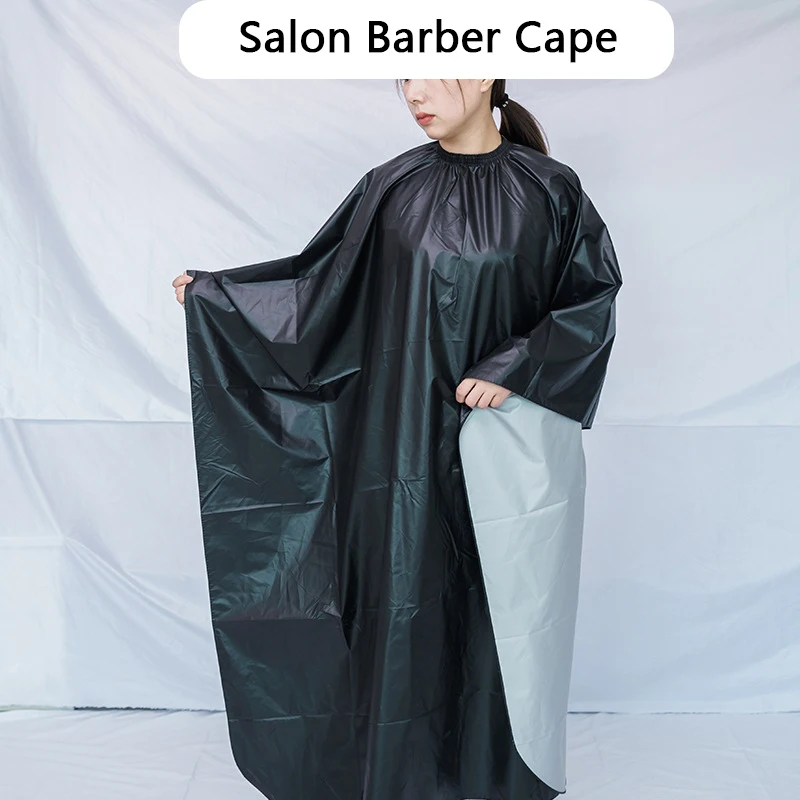 Transparent Hair Cutting Cape Waterproof Barber Capes Salon Apron Haircut Cloth Professional Hairdresser Barbershop Accessories