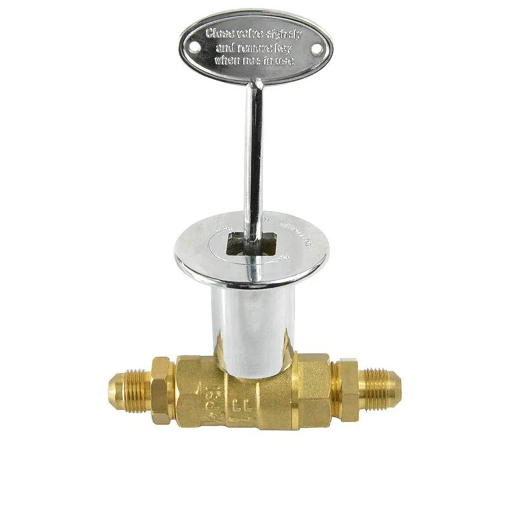 

Brass Gas Valve Gas Fire Control Valve 1/2 Inch Valve Brass Material Control Valve Sleeve Gas Fire Basin High-quality Brass