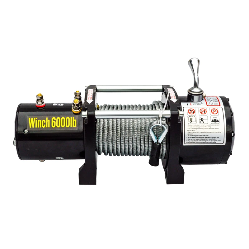 

Электрическая лебедка для внедорожников с самовосстановлением, подъемник 12 В, 24 В и съемник кабеля