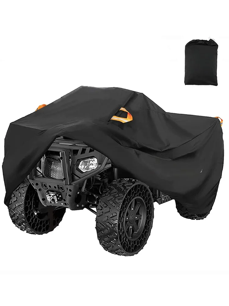 AliExpress Quad Bike ATV Cover Universal 210D Waterproof Motorcycle Vehicle Scooter Kart Motorbike Resistant Dust UV Protector Black