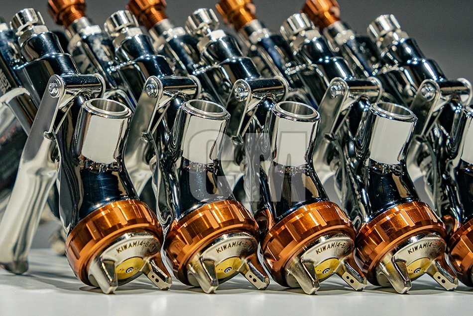 Dysza centralna ANEST IWATA KIWAMI4, średnica otworu 1,3 mm, kaliber IWATA KIWAMI4-13BA4, pistolet do malowania wykończeniowego KIWAMI4-14BA4