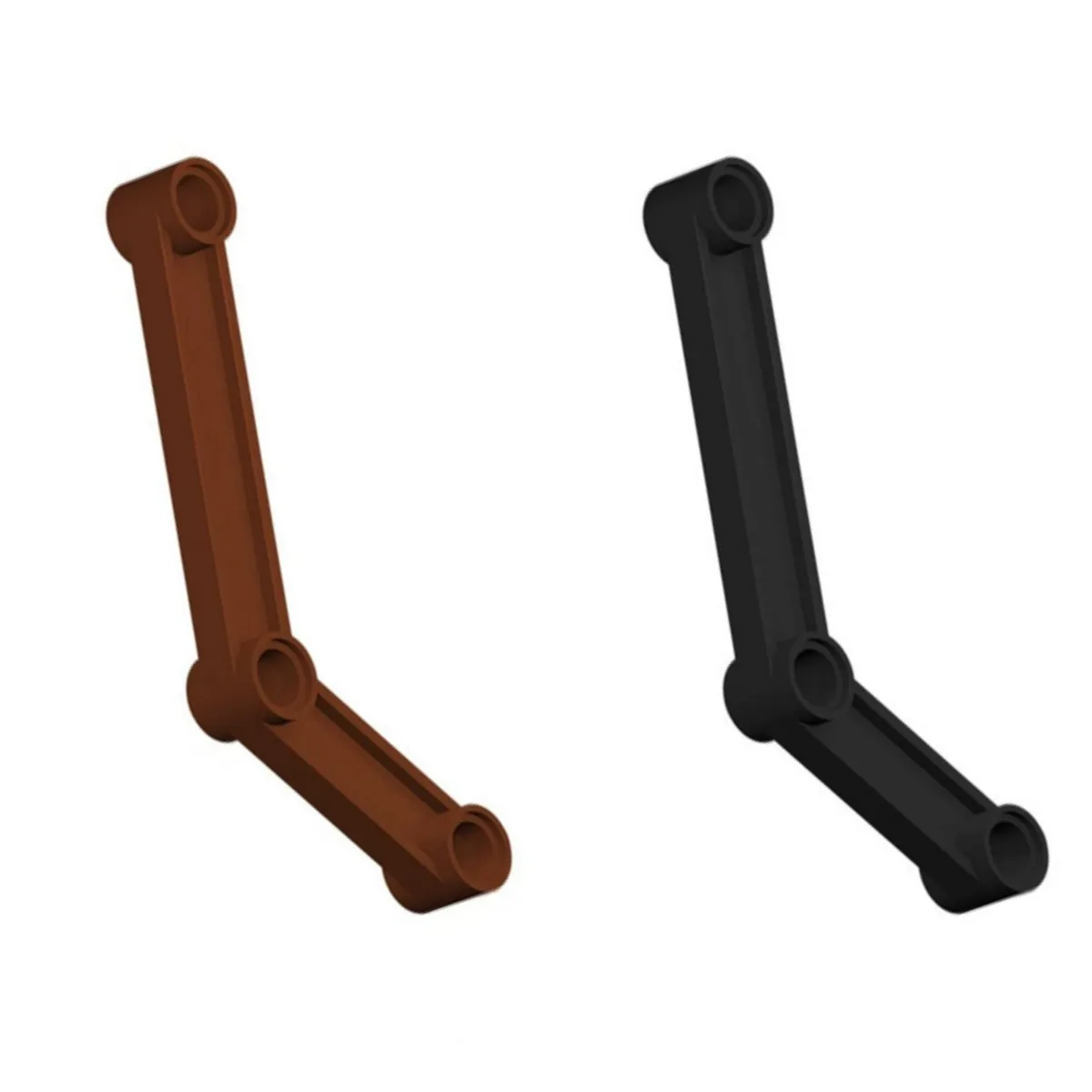 

50 шт. строительные блоки, технические DIY 1x6, жестко подключенная изогнутая рука, совместимые со сборками частиц Moc, детали игрушки 64451