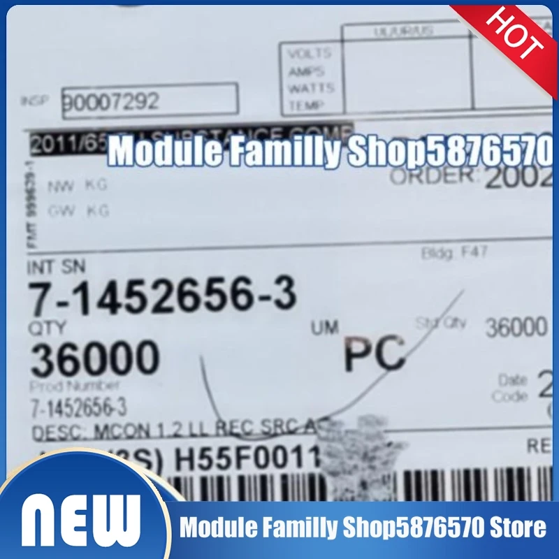 100pcs/lot 7-1452656-3 7-1452665-1 1452665-3 7-1452668-1 7-1452668-2 7-1452668-3 7-1452671-1 7-1452671-3 connector new original