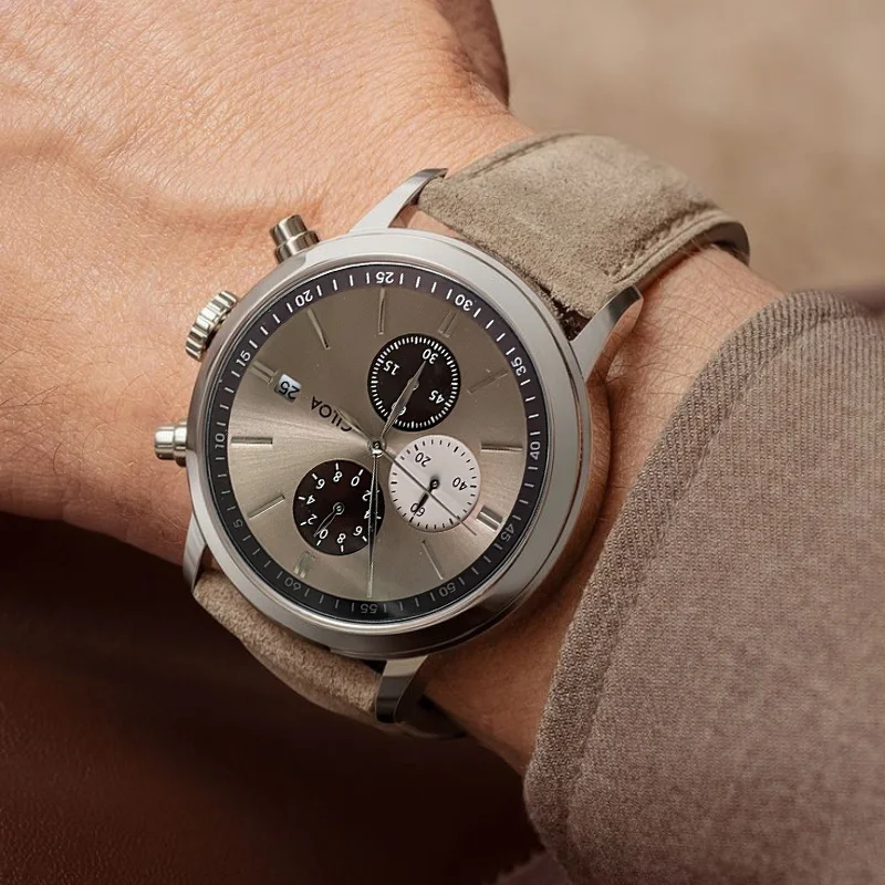 

2025 new men's sports watch brand genuine light luxury gift men's high-end multi-functional leisure waterproof quartz watch