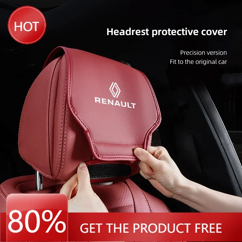 

2026 Горячие колпаки для ступиц Renault для Renault Clio Kadjar Megane Espace Koleos QM6 ZOE Captur Scenic, наволочка для автомобильного сиденья, автоголовка