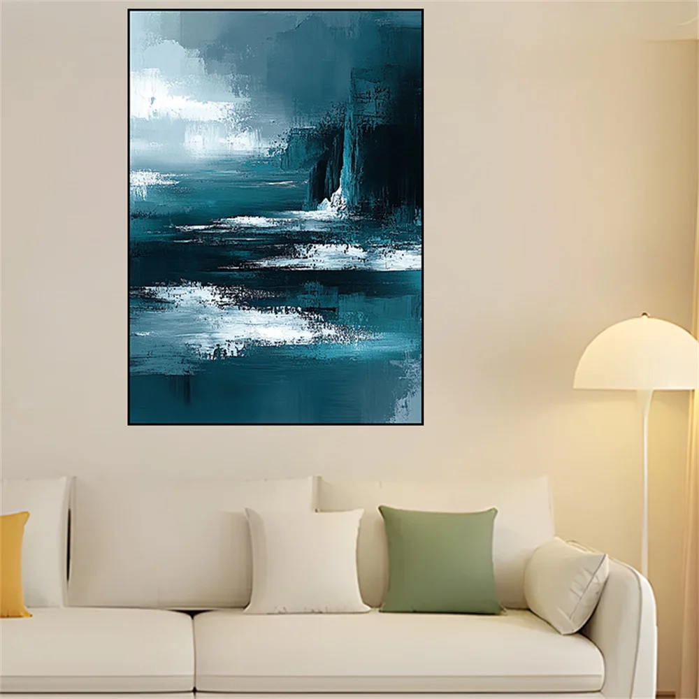 

100% Handmade Picture Portrait Art Painting Extra Large Cubism Woman Face Oil Painting On Canvas Modern Wall Artwork