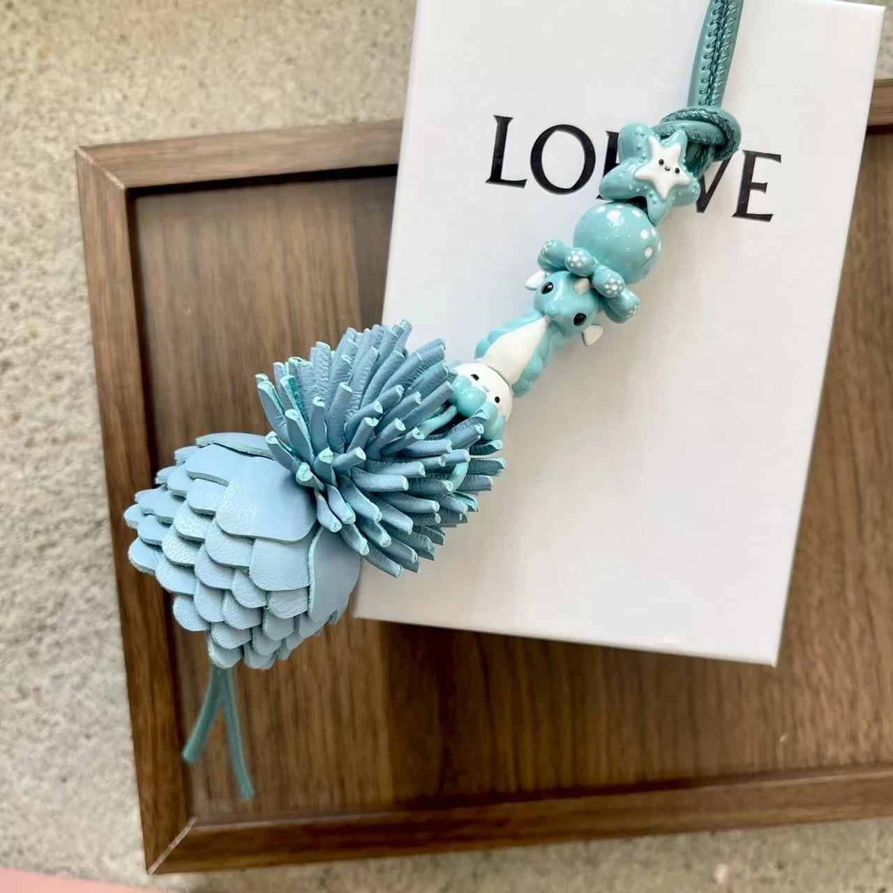 

Sea Animal Bead Charms - DIY Leather Craft Accessories for Bags, Backpacks & Car Interior Decor