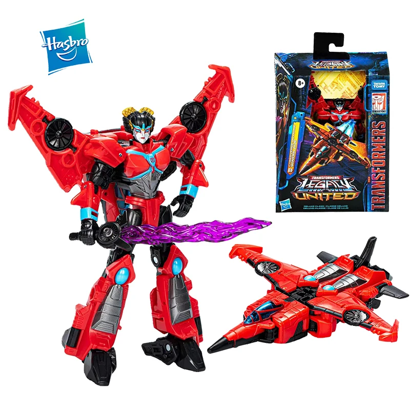 

Фигурка В наличии Hasbro, Оригинальная фигурка 14 см, Трансформеры: Cybertron Legacy United Windblade, роскошная модель, игрушка, хобби, подарки