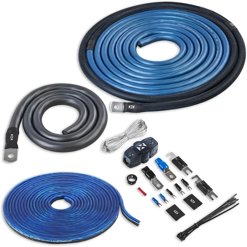 

XAPK0 12 Volts (DC) Power & Ground Cable Amplifier Installation