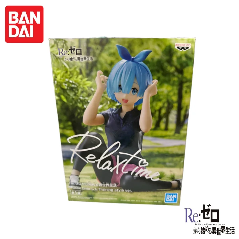 

In Stock Bandai Original Banpresto Re Life In A Different World From Zero Rem Ram Action Figure Model Doll Brand New Boxed