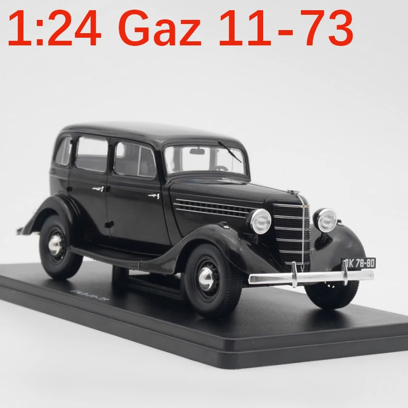 

Литой под давлением оригинальный газ 11-73 в масштабе 1:24, модель из сплава, имитация классического украшения, хобби, сувениры, подарочная коллекция, статический дисплей