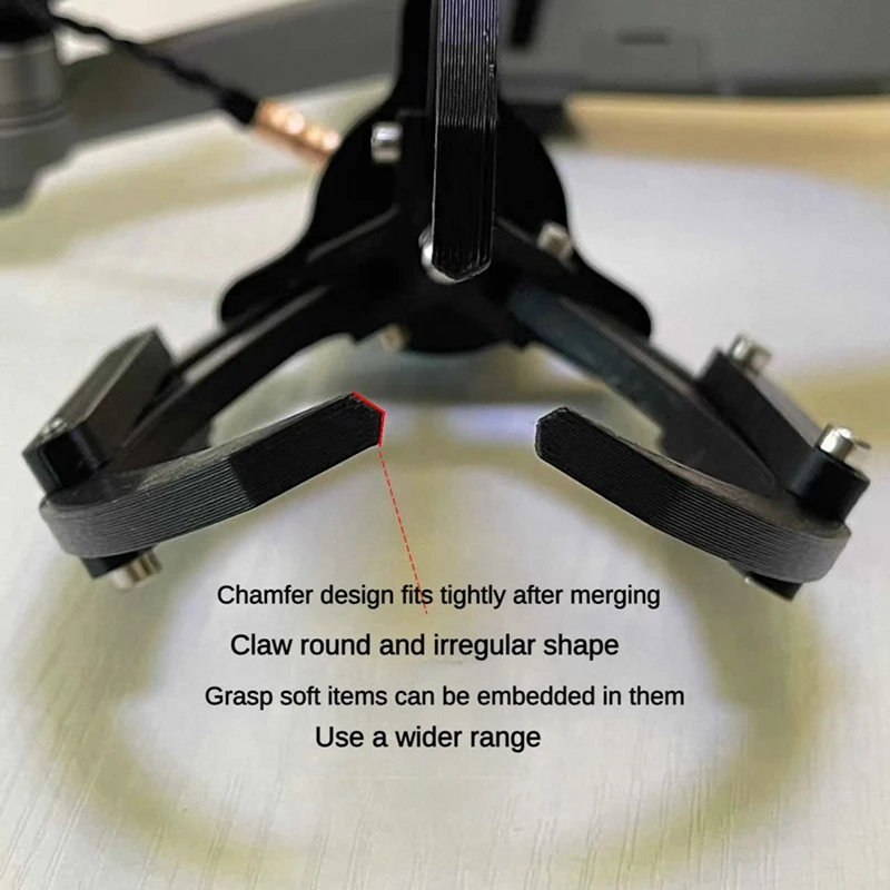 UAV Mechanical Claw Remote Control Drone Mechanical Gripper Airdropper Clip For DJI Air2 Mini2 Mavic Pro Accessories