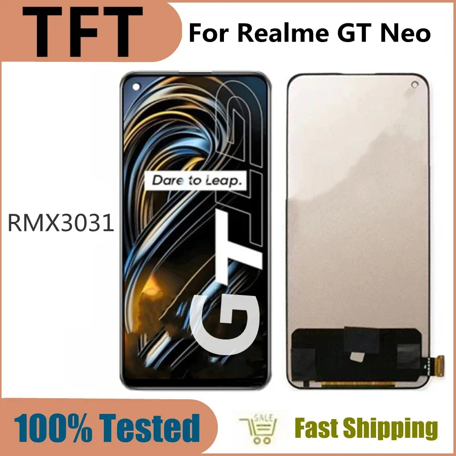 

6.43"For Realme GT Neo RMX3031 LCD Display Touch Screen Digitizer Assembly Replacement for OPPO Realme GT Neo LCD