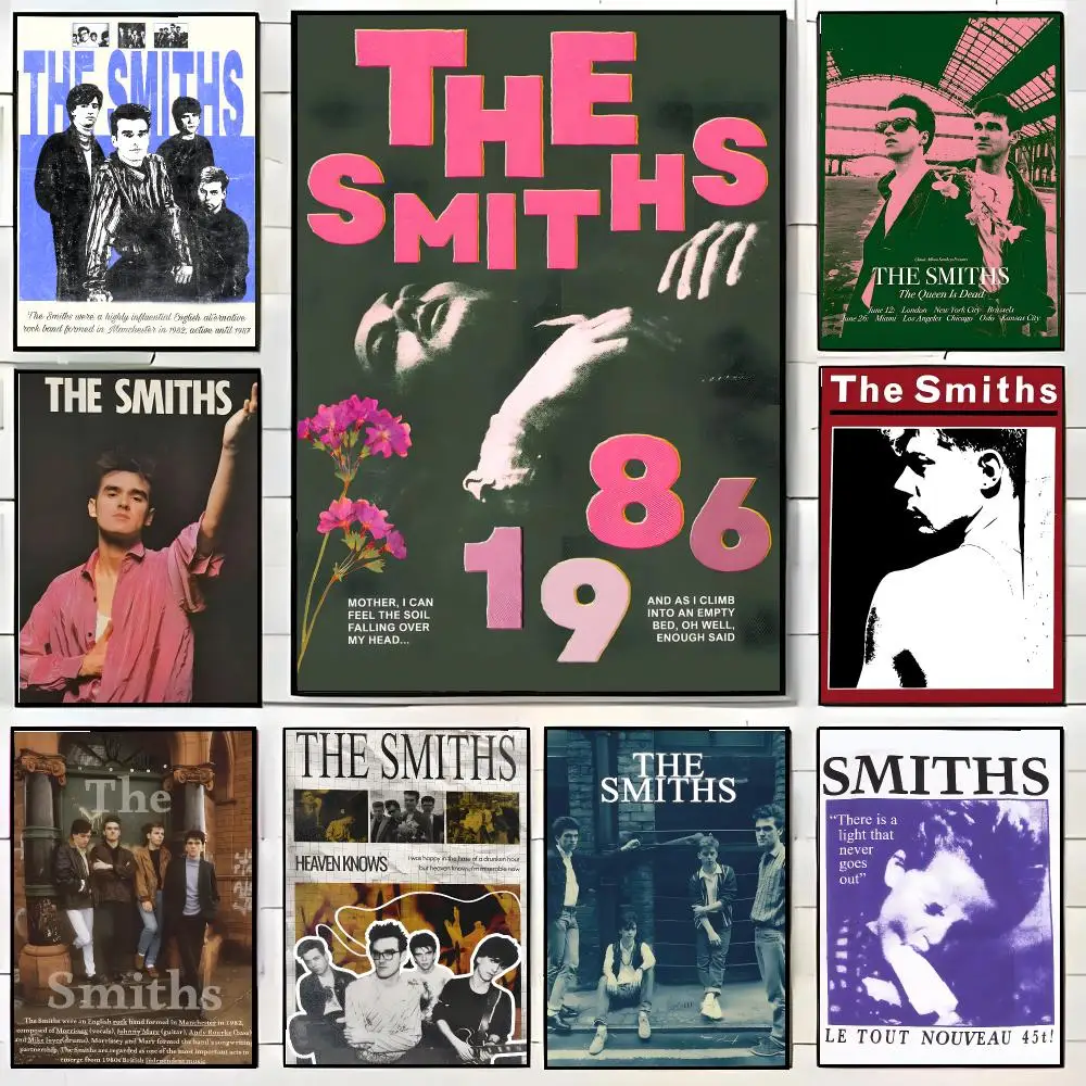 The S-Smiths Poster High-definition Waterproof Poster Stickers, Suitable For Bedroom, Living Room, Home Decoration