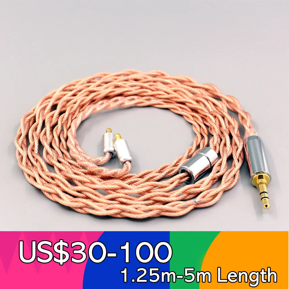 Graphene 7N OCC Shielding Coaxial Mixed Earphone Cable For Sennheiser IE100 IE400 IE500 Pro 4 core 1.8mm LN007751