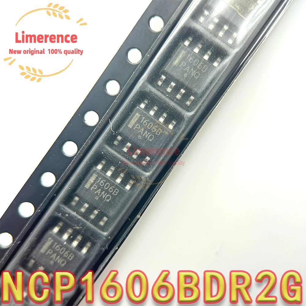 10pcs/lot NCP1606A NCP1606B 1606A 1606B NCP1606ADR2G  SOP-8 LCD management p new original 