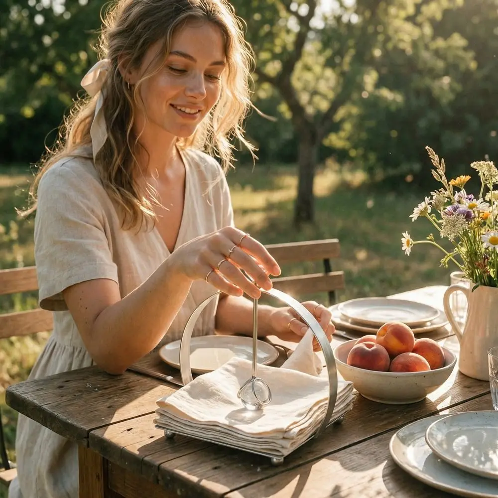 

Практичная современная подставка для салфеток с ручкой, квадратная настольная подставка для салфеток, прочный железный диспенсер для салфеток в форме арочного моста для кафе
