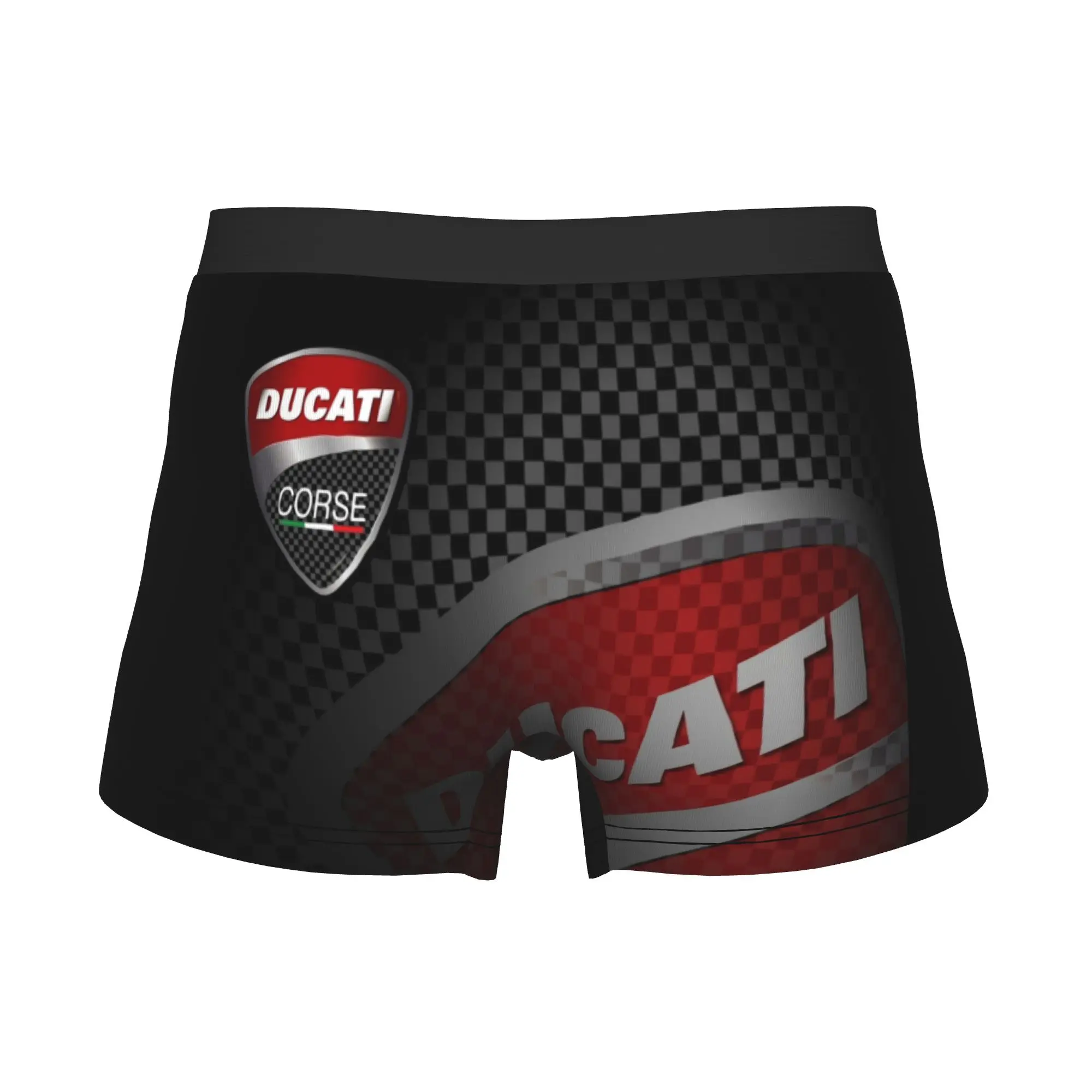 Male Novelty Ducatis Logo Underwear Motorcycle Racing Sprot  Boxer Briefs Breathable Shorts Panties Underpants