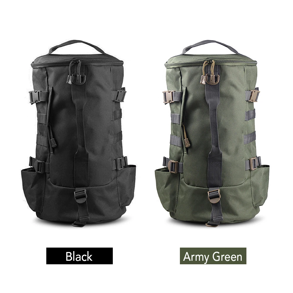 Multi-functional Large Capacity Fishing Backpack Outdoor Travel Camping Fishing Rod Reel Tackle Bag Shoulder Bag Luggage Bag